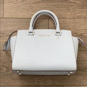 Michael Kors Selma Medium Saffiano Satchel